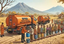 BPBD Boyolali Droping Air Bersih ke Lima Kecamatan yang Mengalami Kekeringan