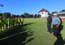 Respati Ardi Berikan Motivasi SMP SKO yang Berlaga dalam Kompetisi Liga TopSkor