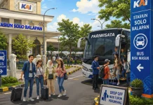 Bus Pariwisata Bisa Masuk Stasiun Solo Balapan (Harapan)