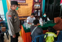 Ratusan Warga Kepyar Wonogiri Manfaatkan Skrining Kesehatan Terpadu Gratis