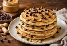 Sarapan Mudah Anak Sekolah: Pancake Selai Kacang dan Cokelat yang Praktis & Lezat