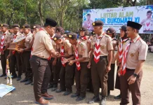Penutupan Kegiatan Lintas Alam Bumi Sukowati Kwarcab Sragen