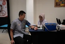 Donor Darah Warnai Road to Anniversary Grand Mercure Solo Baru