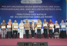 Sebelas Kampus Raih Anugerah UNS-KND Inclusion Metrics pada Tahun 2026