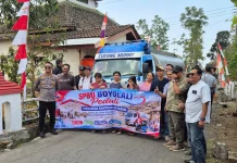 Paguyuban SPBU Boyolali Berikan Bantuan Air Bersih ke Wilayah Kekeringan
