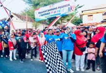 Lepas Kadipiro Fun Walk, Astrid Apresiasi Sinergi Karang Taruna dan Kelurahan