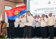Lantik Pengurus PTMSI, Ahmad Luthfi Target Bangkitkan Prestasi Tenis Meja Jateng
