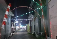 Semarak Lampu Hias, Wujud Antusias Menyambut HUT RI ke-81