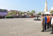 Polres Sukoharjo Gelar Apel Kesiapsiagaan Penanganan Karhutla