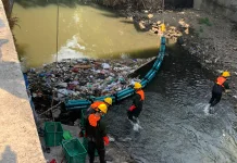 UNDP Dampingi Pengelolaan Sampah Sungai Premulung Selama Masa Uji Coba