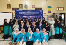 Dosen UMS Dampingi Guru PAUD Susun Modul PHBS