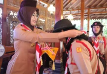 Wawali Astrid Lepas Kontingen Jambore Nasional, Tekankan Karakter dan Disiplin Pr