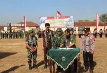 KBMKB Ke-35 Tuntas, Jalan dan Talud Desa Somokaton Diresmikan Pj Sekda