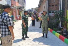 Dandim 0735/Surakarta Sidak Langsung Lokasi TMMD Sengkuyung