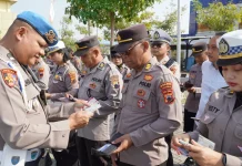 Bidpropam Polda Jateng Gelar Gaktibplin di Polres Sukoharjo