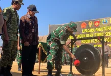 TMMD Brenggolo Resmi Ditutup, Pembangunan Desa Berlanjut