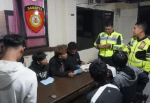 Sisir Titik Rawan Malam Hari, Polres Boyolali Amankan 9 Sepeda Motor Tak Standar