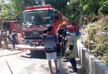 Lupa Matikan Bekas Bedian, Lahan Kosong di Bantaran Sungai Boyolali Terbakar