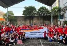 TASPEN Surakarta dan Bank Mantap Meriahkan HUT-RI bersama Pensiunan ASN