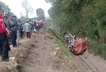 Truk Bermuatan Kapas Alami Kecelakaan Tunggal, Sopir Meninggal Dunia