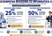 S3 Informatika UMS Buka PMB, Pendaftaran hingga 29 Agustus 2026