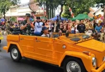HUT Klaten Ke-222, 38 Kontingen Unjuk Gigi di Karnaval Pembangunan Klaten 2026