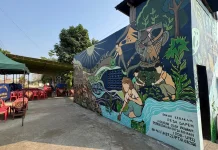 Mural SMARTIN-AJA Gambarkan Perjuangan Bebas Polusi