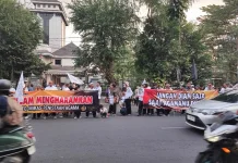 Aksi Damai di Gladag Soroti Penistaan Agama Hingga Maraknya LGBT