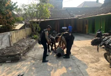 Ngamuk Bawa Obeng, Warga Gilingan Solo Diamankan Tim Sparta