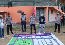 Pastikan Aman, Kapolres Boyolali Tinjau Lokasi Penutupan Merbabu Art Fest