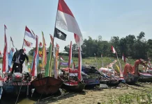 Kemeriahan Lomba Menghias Perahu Desa Wisata Bulu Serang Boyolali
