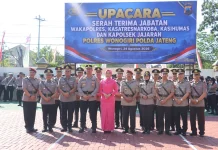 Pergantian Wakapolres Hingga Sejumlah Kapolsek di Jajaran Polres Wonogiri
