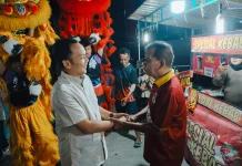Hadiri Bazar Rusunawa Mangkubumen, Respati Tekankan Kebersihan dan Peran Ayah