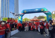 Jalan Sehat Kebangsaan LDII Sukoharjo Diserbu Ribuan Peserta