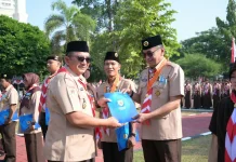Hari Pramuka ke-65, 13 Anggota Kwarcab Karanganyar Terima Penghargaan