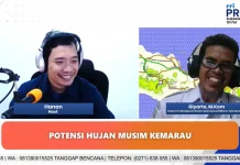 Hujan di Musim Kemarau Tetap Perlu Diwaspadai