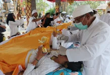 Mengenal Makna Sakral Tradisi Matatah Massal di Pura Pasekan Agung