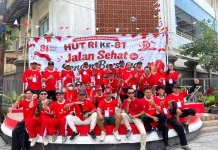 Pekik Merdeka dan Salam SKS Warga Joglo Surakarta