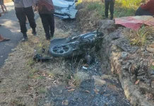Pemotor Korban Laka Beruntun Pracimantoro Meninggal Dunia