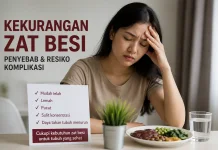 Kekurangan Zat Besi: Penyebab dan Risiko Komplikasi yang Perlu Diwaspadai