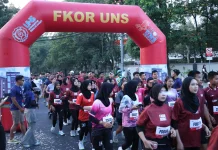 Peringati Dies Natalis ke-8, FKOR UNS Sukses Gelar FKOR Run Tahun 2026