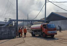TPA Putri Cempo Masih Berasap, Damkar Fokus Pendinginan