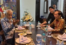 Sambangi Kediaman Jokowi di Solo, Xanana Gusmao Disambut Keroncong Bengawan Solo