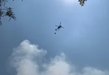 Water Bombing TPA Putri Cempo, Pemadaman Darat Dihentikan Sementara