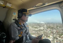 Hari ke 2 Pemadaman TPA Putri Cempo, Helikopter Gencar Lakukan Water Bombing