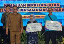 BPR BKK Karangmalang Sragen Salurkan CSR Bersamaan Undian Berhadiah 2026