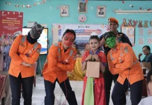 KAI Edukasi Keselamatan Perkeretaapian kepada Siswa SDN 5 Gayam