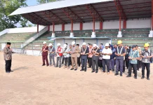 Stadion Gelora Jombor Direnovasi, 2,6 untuk Drainase Lapangan