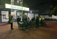 Polsek Kartasura Patroli Dini Hari, 7 Motor Ditindak