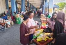 GPM di Terminal Tirtonadi, 5 Ton Beras dan 720 Botol MinyaKita Ludes